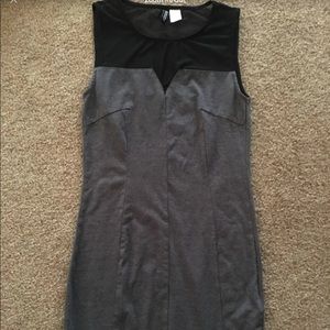 PRICE DROP Sexy black and grey divided club dress